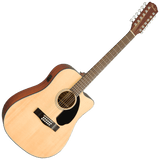 Fender CD-60SCE Dreadnought 12-string Acoustci/Electric — Natural