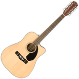 Fender CD-60SCE Dreadnought 12-string Acoustci/Electric — Natural