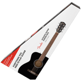 Fender CC-60S Concert Pack V2, Black Acoustic Guitar