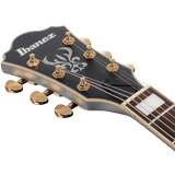 Ibanez AS73GMSF AS Artcore Semi-Hollow Electric Guitar — Moonstone Silver Flat