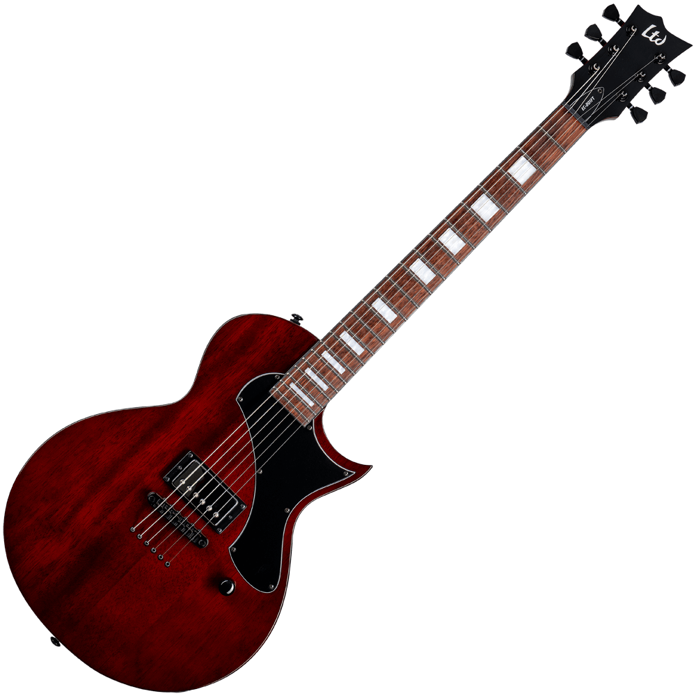 ESP LTD EC-201FT Flat Top See Thru Black Cherry Electric