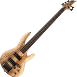 ESP LTD B-205SM 5-String Bass Spalted Maple Natural Satin LB205SMNS