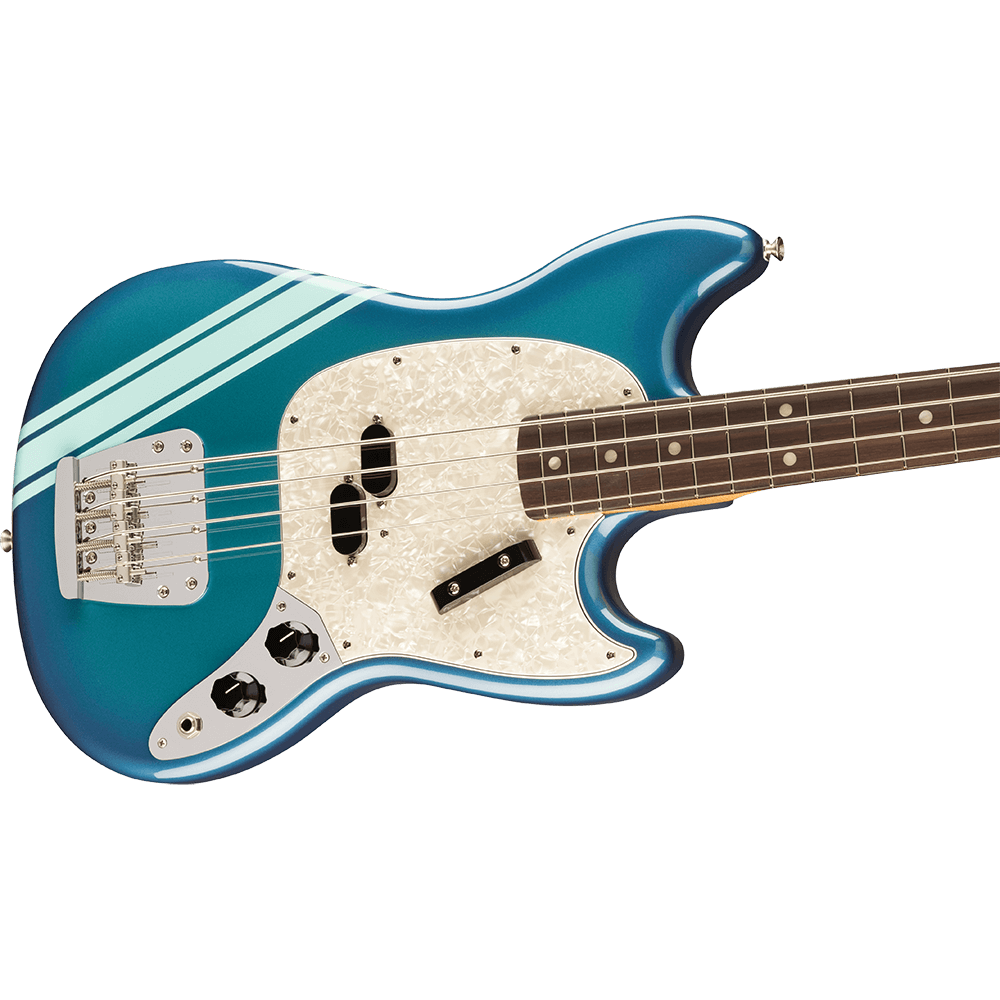 Fender Vintera® II '70s Competition Mustang® Bass – Competition Burgun