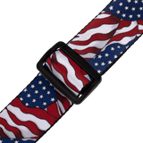 Levy's MP-09 2” Polyester American Flag Guitar Strap