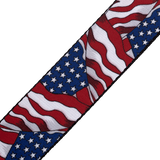 Levy's MP-09 2” Polyester American Flag Guitar Strap