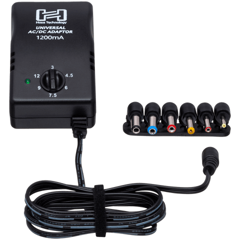 Hosa Universal Power Adapter, Selectable up to 12VDC 1200mA – ACD-477