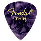 Fender Premium Celluloid Picks, 351 Shape – Purple Moto – 12-pack