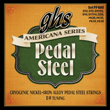 GHS Americana Series Pedal Steel Strings PF600 — E9 Tuning