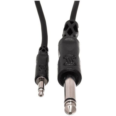 Hosa Mono Interconnect, 3.5 mm TS to 1/4 in TS, 5 ft – CMP-305