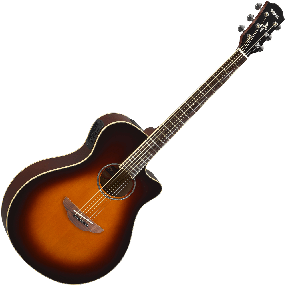 Yamaha APX600 OVS Acoustic/Electric Guitar – Old Violin Sunburst Yamaha APX600 OVS Acoustic/Electric Guitar – Old Violin Sunburst