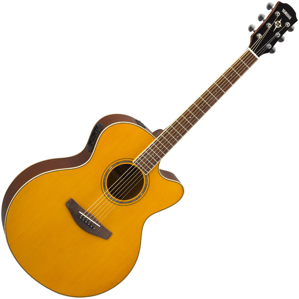 Yamaha CPX600 VT Acoustic Electric Guitar Vintage Tint Aliens