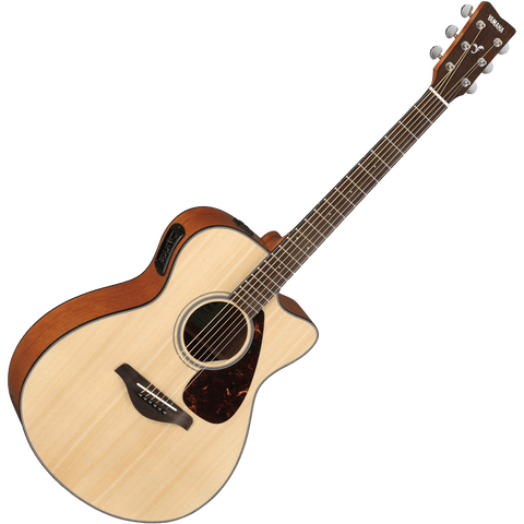 Yamaha FSX800C Concert Acoustic/Electric Guitar — Natural