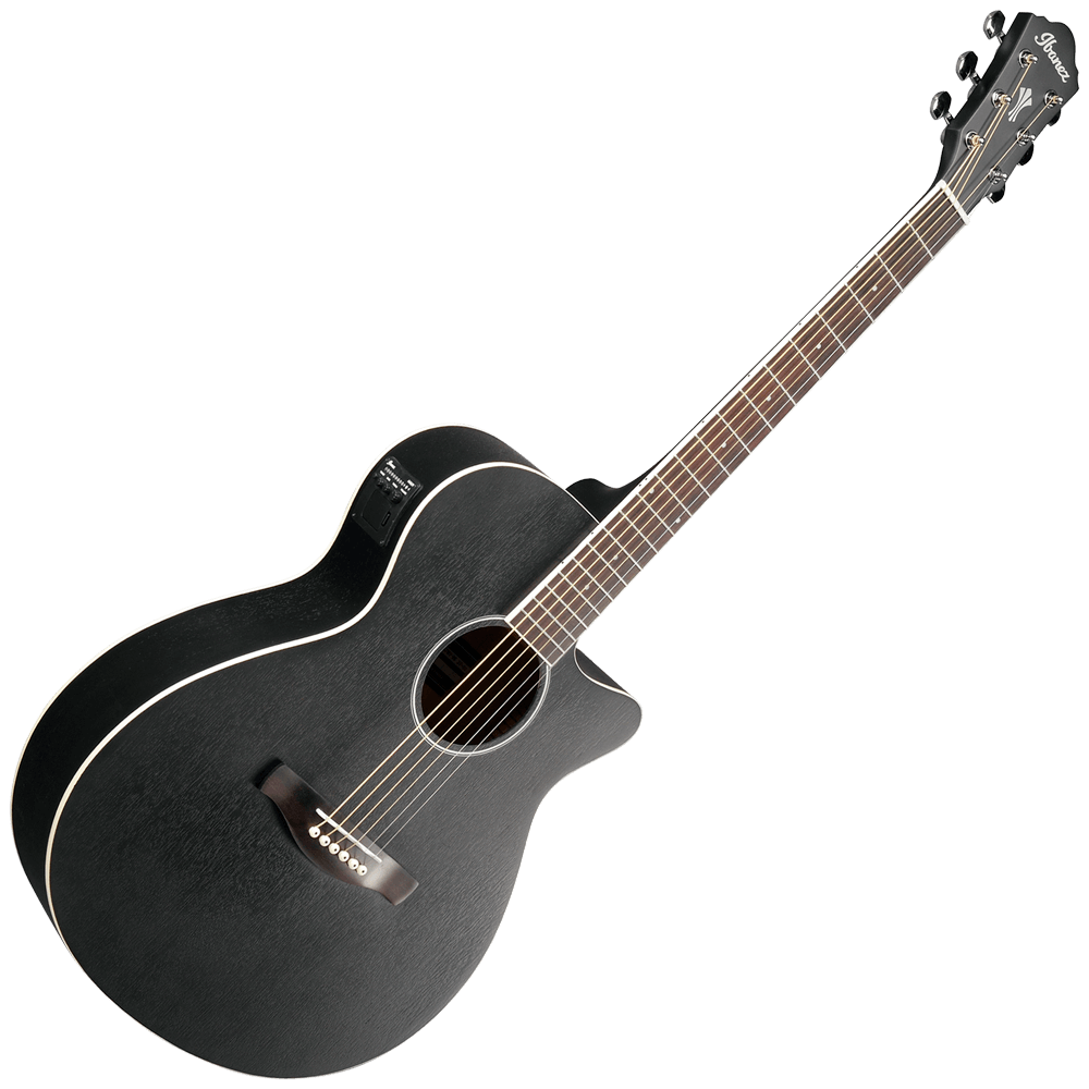 Black ibanez best sale acoustic guitar