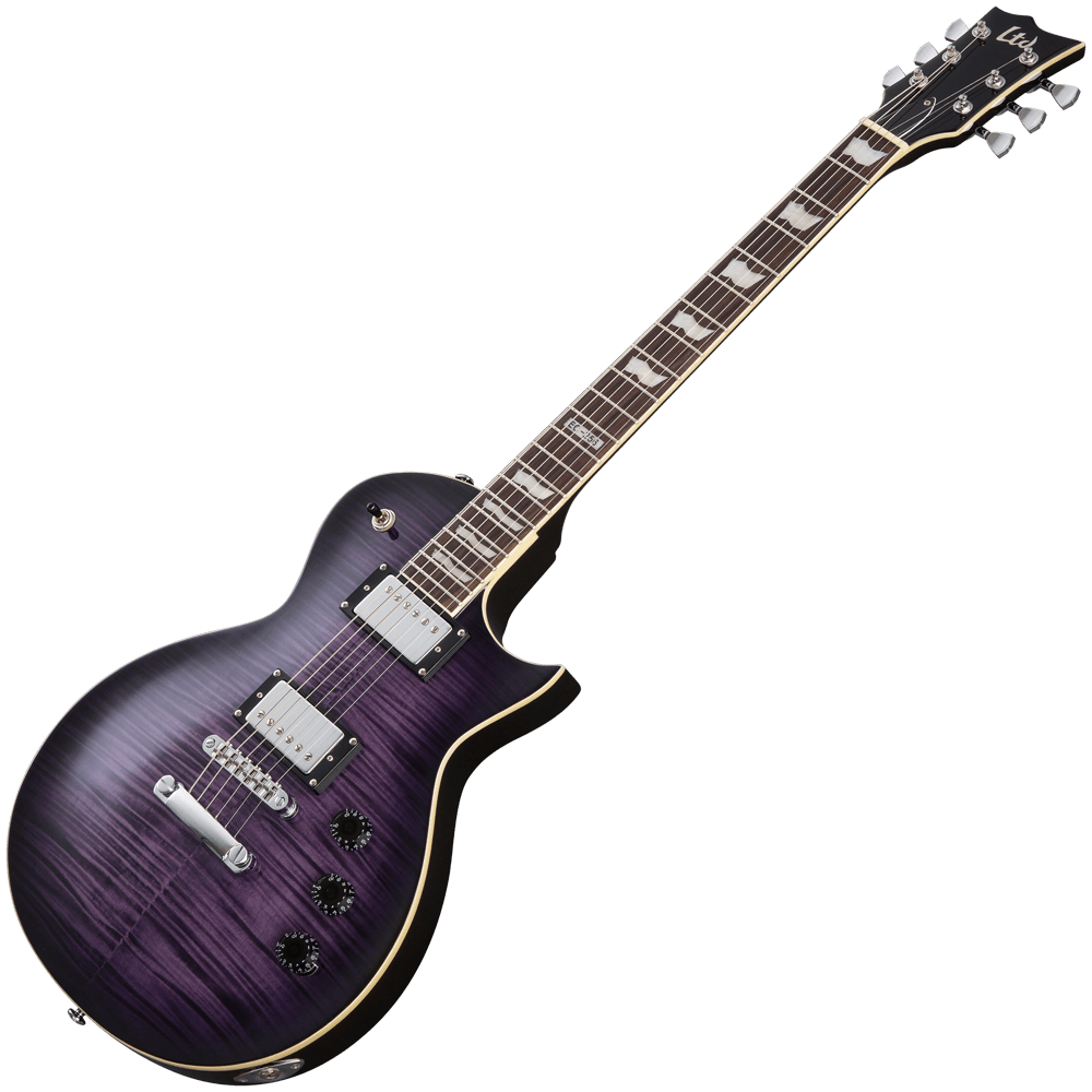 ESP LTD EC-256FM STPSB レスポール LP パープル - エレキギター