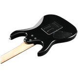 Ibanez GRX70QATEB Gio RG Electric Guitar — Transparent Emerald Burst