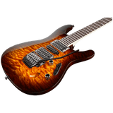 Ibanez S670QMDEB S-Series Standard Electric Guitar — Dragon Eye Burst