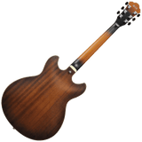 Ibanez AS53TF AS Artcore Semi Hollow Electric Guitar — Flat Tobacco