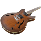Ibanez AS53TF AS Artcore Semi Hollow Electric Guitar — Flat Tobacco