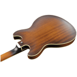 Ibanez AS53TF AS Artcore Semi Hollow Electric Guitar — Flat Tobacco