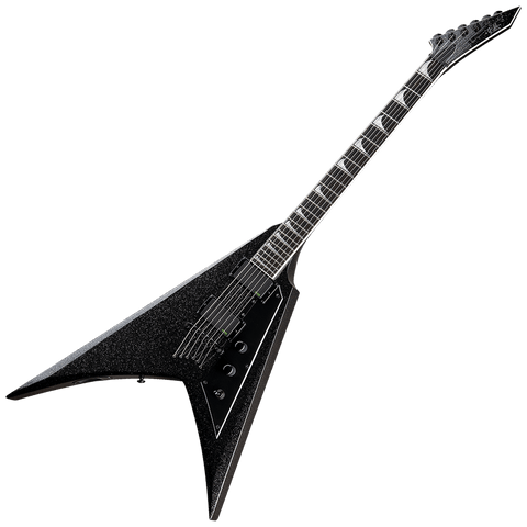 ESP LTD Kirk Hammett KH-V with Case – Black Sparkle – LKHVBLKSP