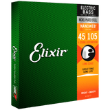 Elixir NANOWEB Nickel Bass — 14077 Light/Medium .045-.105