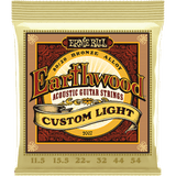 Ernie Ball Earthwood 80/20 Bronze Acoustic Custom Light 2007 — 11.5-54