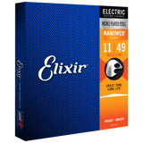 Elixir NANOWEB Nickel Electric — 12102 Medium .011-.049