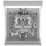 Ernie Ball Ernesto Palla Black & Silver Nylon Classical Strings 2406