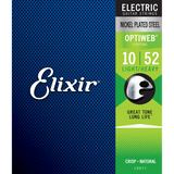 Elixir OPTIWEB Nickel Electric — 19077 Light/Heavy .010-.052