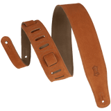 Levy's MS26-CPR Hand-Brushed Suede Guitar Strap