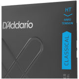 D'Addario XTC46 XT Classical Guitar Strings, Silver Plated Copper, Hard Tension