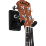 Gator Wall Mount Ukulele & Mandolin Hanger, GFW-UKE-HNGRBLK