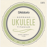D'Addario EJ87S Titanium Ukulele Strings, Soprano