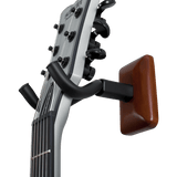 Gator Mahogany Wall Mount Guitar Hanger, GFW-GTR-HNGRMHG