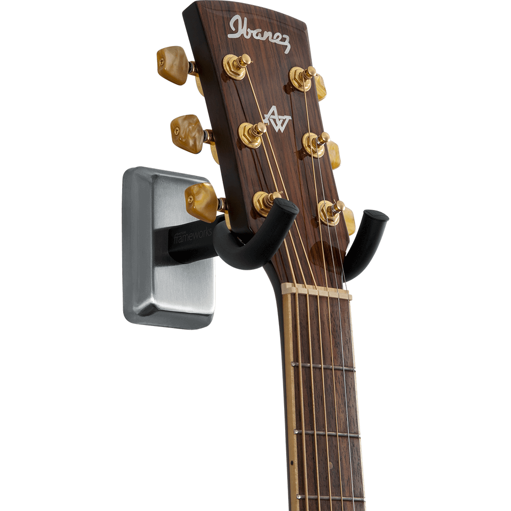 Gator Satin Chrome Wall Mount Guitar Hanger, GFWGTRHNGRSCH Aliens