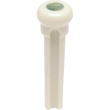 Graph Tech TUSQ Presentation Bridge Pins, White, 4mm Paua Dot – PP-1000-00