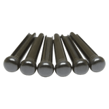 Graph Tech TUSQ Traditional Style Bridge Pins – Black PP-2100-01