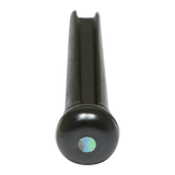 Graph Tech TUSQ Traditional Bridge Pins — Black with Paua Inlay PP-2182-00