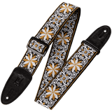 Levy's M8HT-13 2″ 60’s Hootenanny Jacquard Guitar Strap
