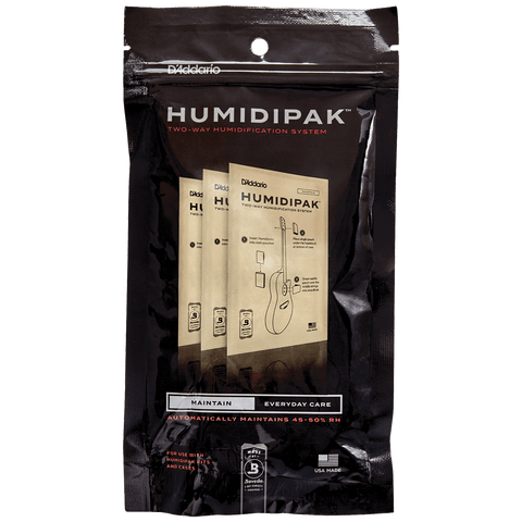 D'Addario Humidipak System Replacement Packets, 3-pack – PW-HPRP-03