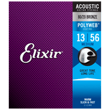 Elixir POLYWEB 80/20 Bronze Acoustic — 11100 Medium .013-.056