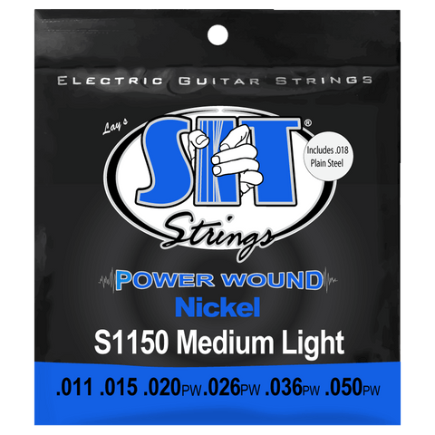 SIT Strings S1150 Medium Light Power Wound Nickel .011-.050