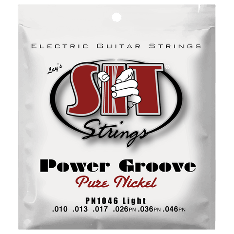 SIT Strings PN1046 Light Power Groove Pure Nickel .010-.046
