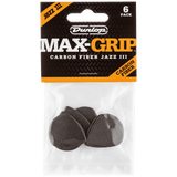 Dunlop Max-Grip Jazz III 6-Pack, 471P3
