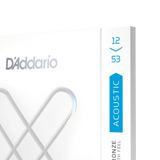 D'Addario XS Acoustic Phosphor Bronze, Light, 12-53, XSAPB1253