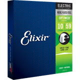 Elixir OPTIWEB Nickel 7-String Electric — 19074 Light/Heavy .010-.059