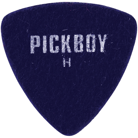 Pickboy Triangle Felt Ukulele Pick - Hard, Navy Blue PB11PH