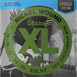D'Addario EXL117 Nickel Wound, XL Medium Top/Extra-Heavy Bottom, .011-.056