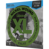 D'Addario EXL117 Nickel Wound, XL Medium Top/Extra-Heavy Bottom, .011-.056