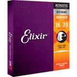 Elixir NANOWEB 80/20 Bronze Acoustic — 11306 Baritone .016-.070
